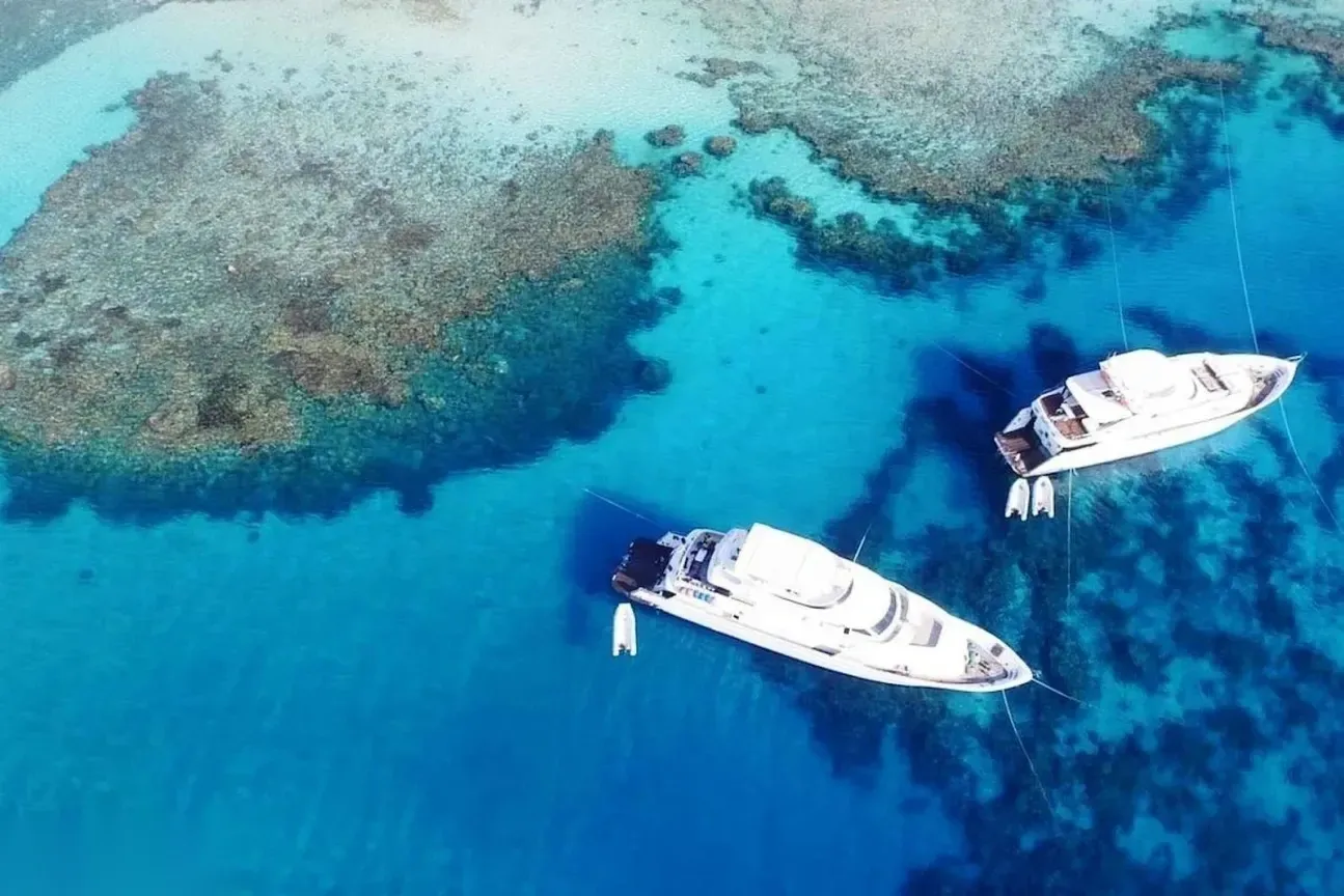 Ras Mohammed Nemzeti Park snorkelezős hajókirándulás — view 3